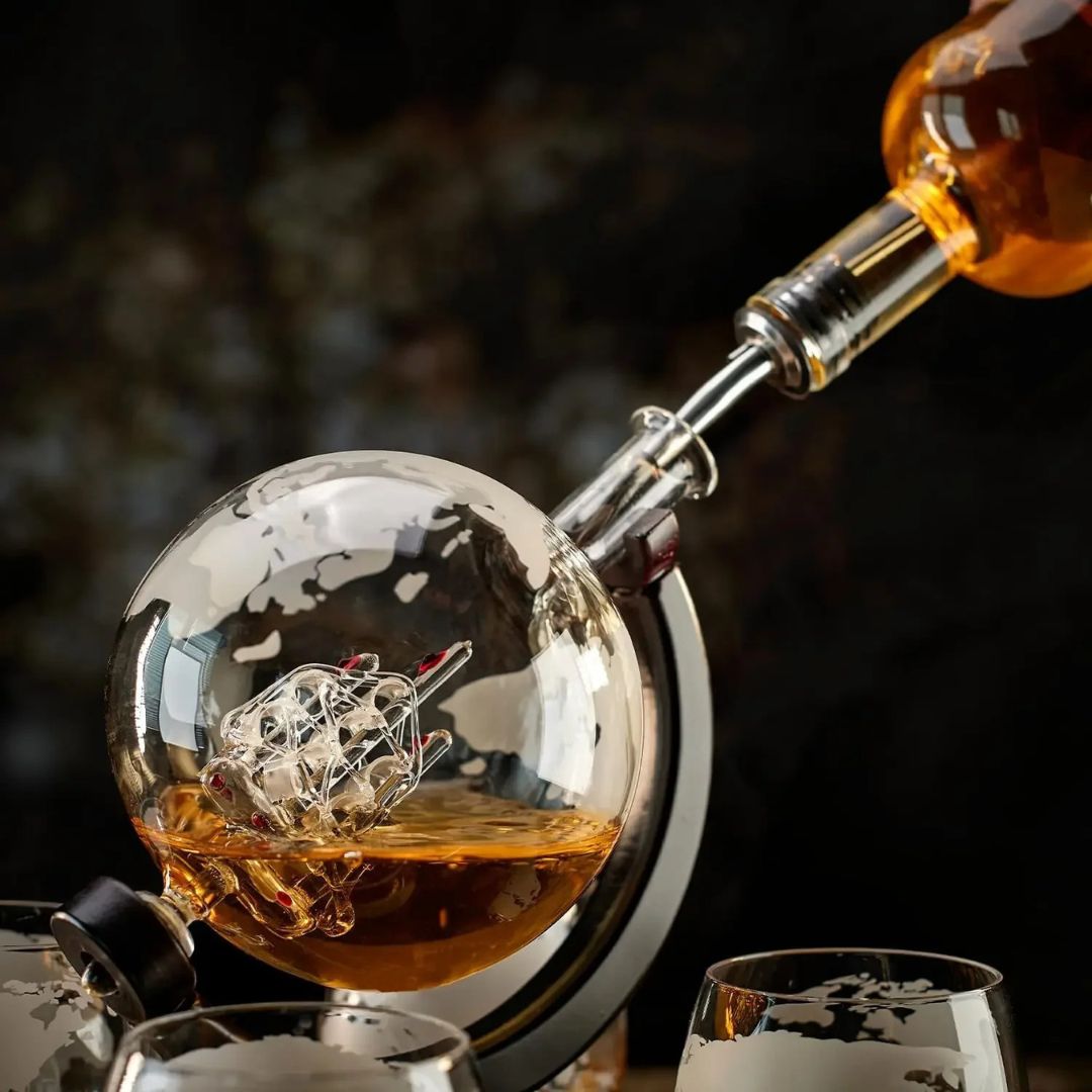 Decantador Whisky Globo 2