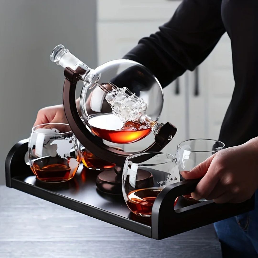 Decantador Whisky Globo 4