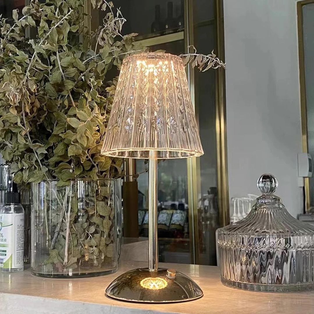 Luminaria Retro de Cristal 3